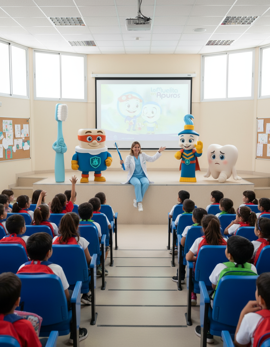 Cuackor Kids en una actividad educativa